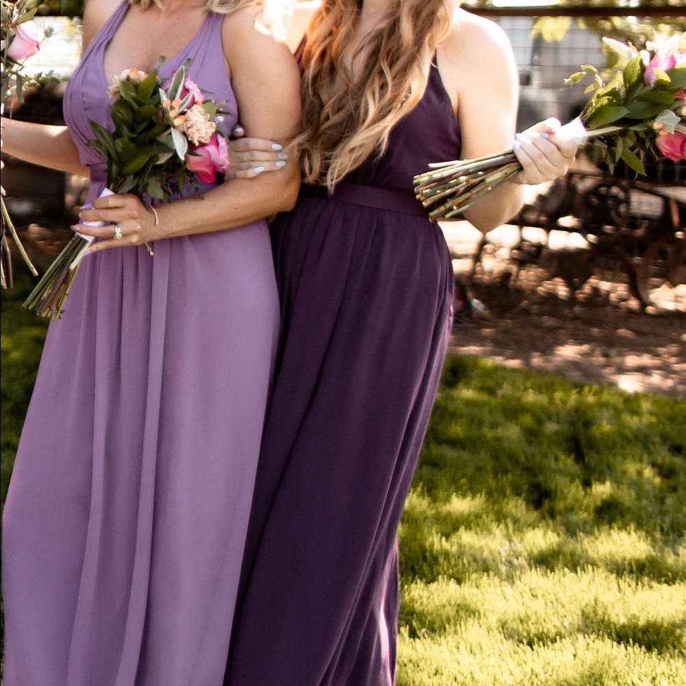 Amethyst Vera Wang dress